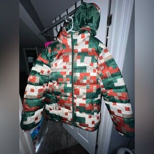 New xl parish nation winter coat multi color